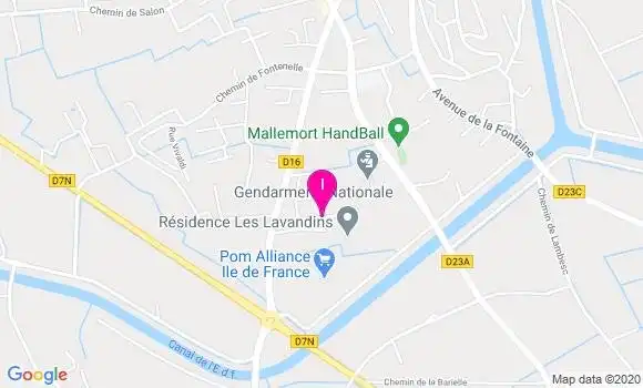 Localisation Christelle Cassan