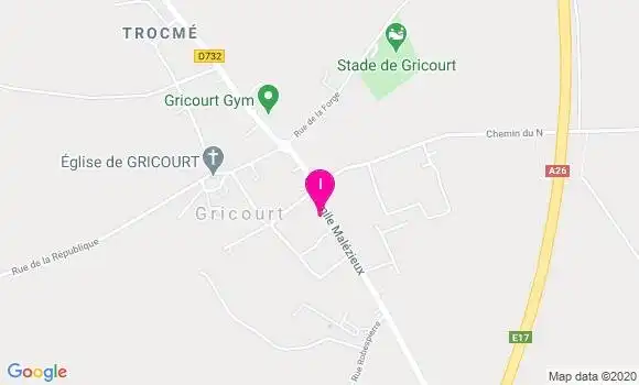 Localisation Marie Pierre Cadart