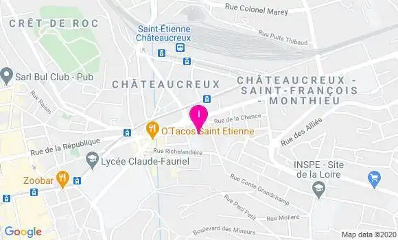 Localisation Isabelle Chevalier