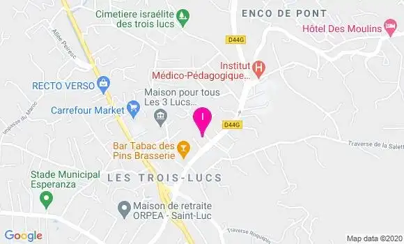 Localisation Didier Donzel