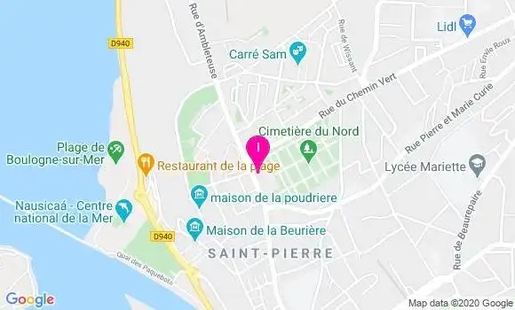 Localisation Camille Hibon