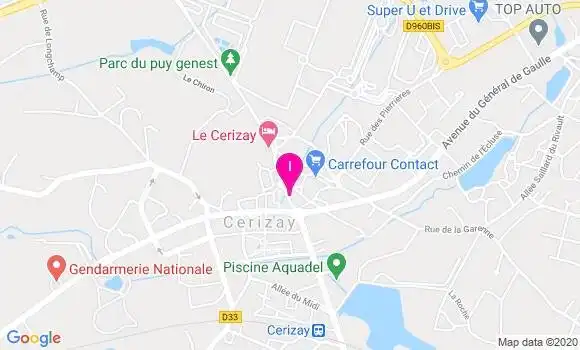 Localisation Marion Thoumoux