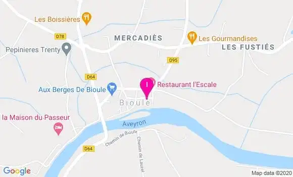 Localisation Marie Marty
