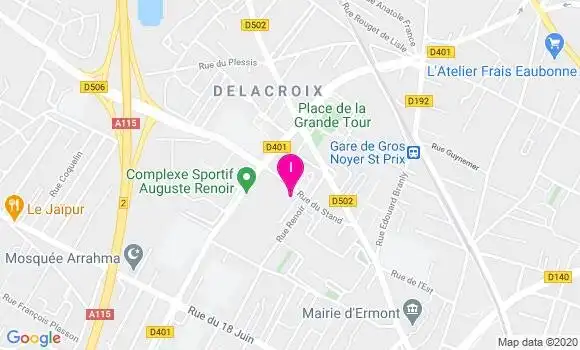 Localisation Cheikh Diop