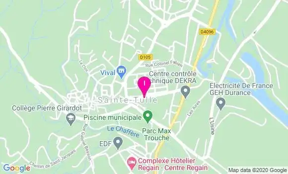 Localisation Isabelle Arnaud
