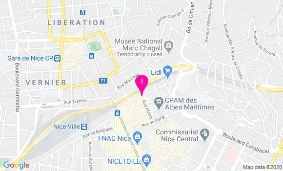 Localisation Celine Fustier