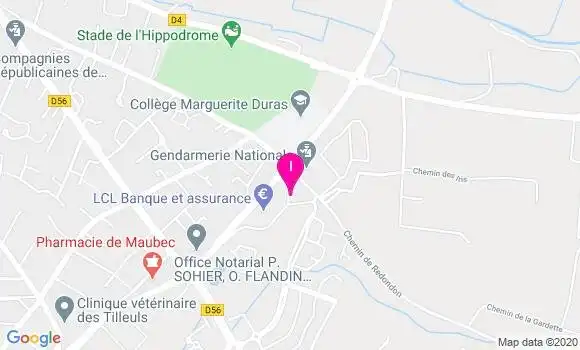 Localisation Cindy Mathon