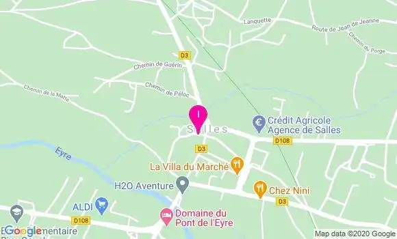 Localisation Virginie Lavis