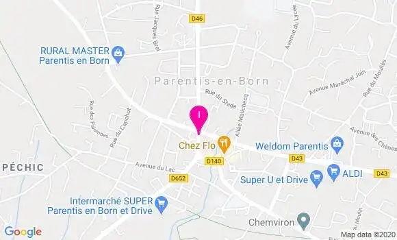 Localisation Adeline Pages