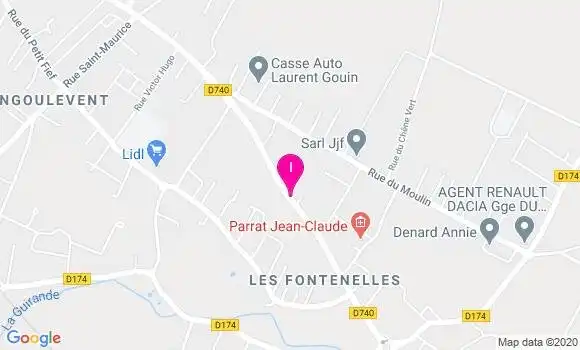 Localisation Aurelie Barateau
