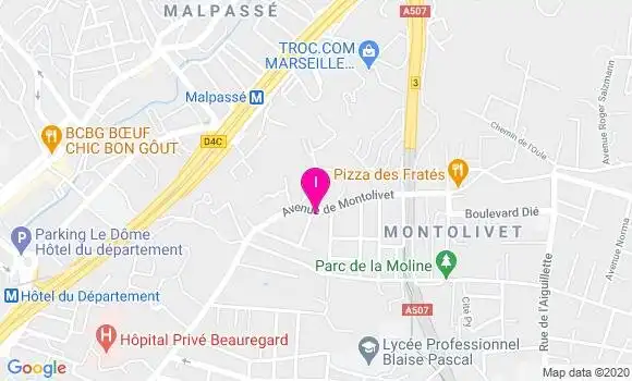 Localisation Laurence Darde