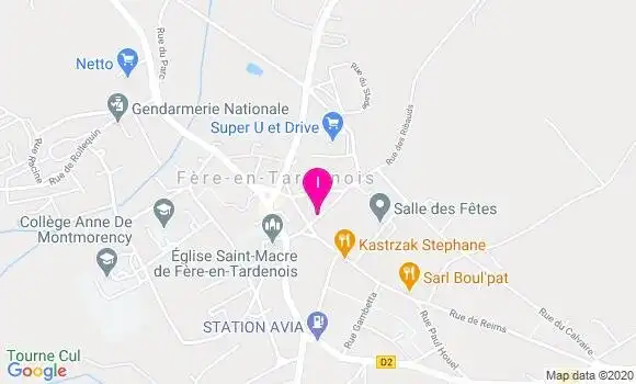 Localisation Jennipher Chailloux