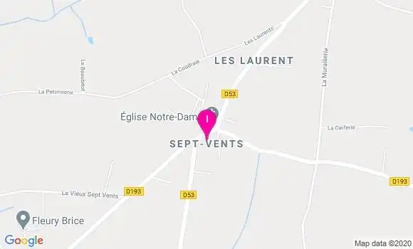 Localisation Aurore Menant