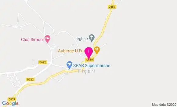 Localisation Amandine Melouk
