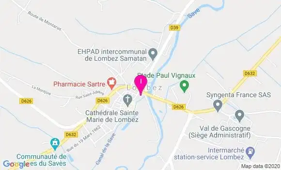 Localisation Jutta Ane