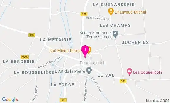Localisation Marie Claire Leger