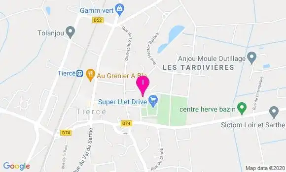 Localisation Aurelie Lelievre
