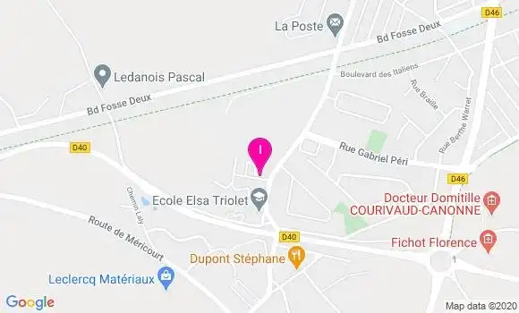 Localisation Elodie Dupont
