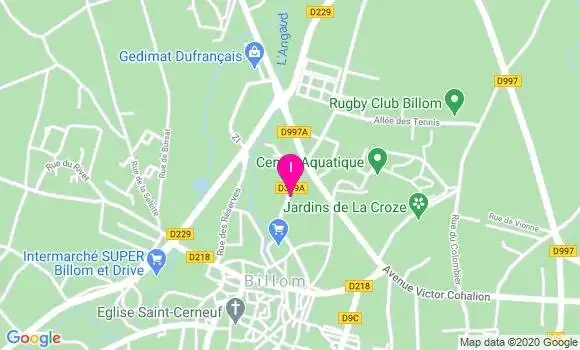 Localisation Agnes Reynier