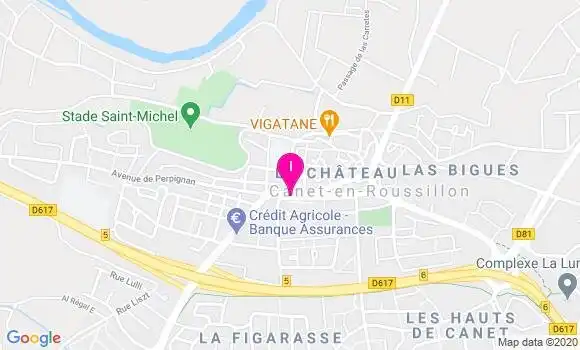 Localisation Valentine Fornieles