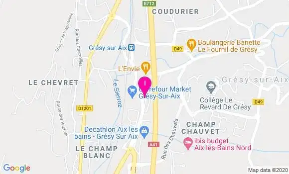 Localisation Marion Gendry