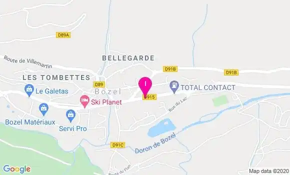 Localisation Emilie Coltee