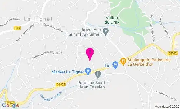 Localisation Elodie Cassese