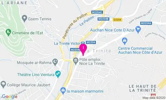 Localisation Marion Meunier