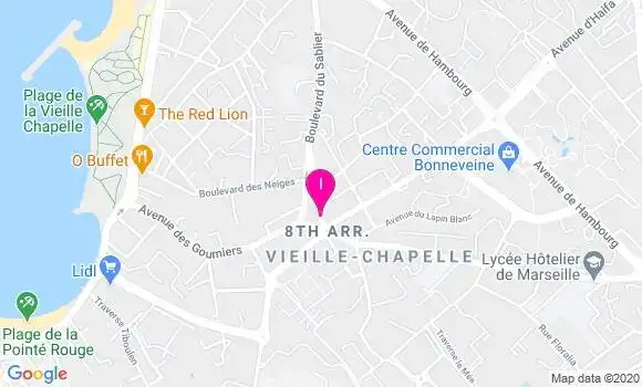 Localisation Nathalie Blanc