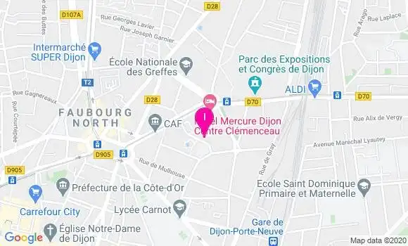 Localisation Carine Milot