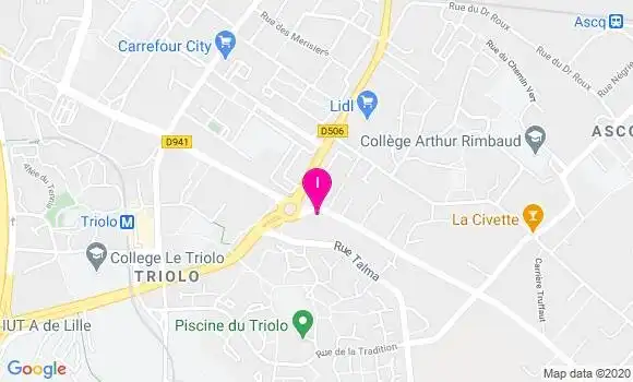 Localisation Corinne Degand