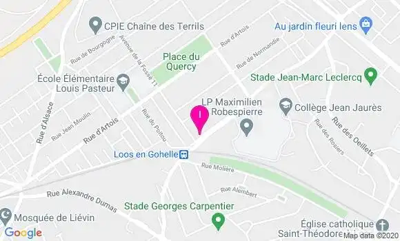 Localisation Meline Coopman