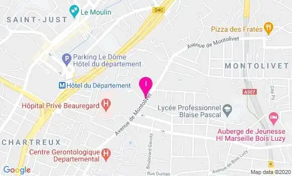 Localisation Bernard Salcioli