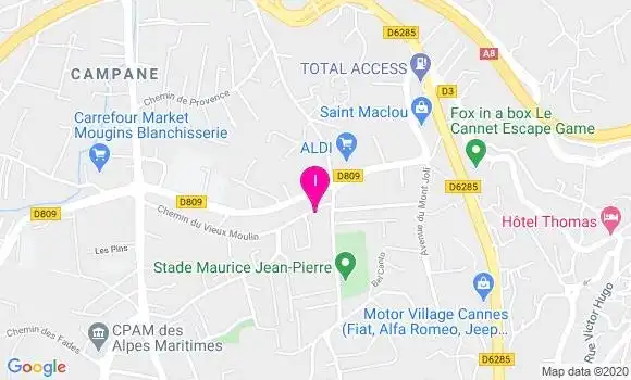 Localisation Elodie Ghaleb