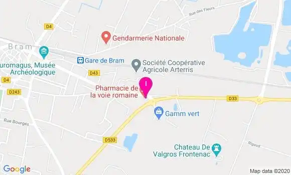 Localisation Vinciane Garcia