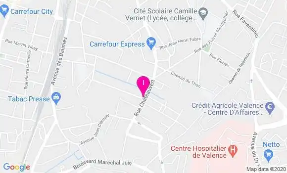 Localisation Rachel Chazalet