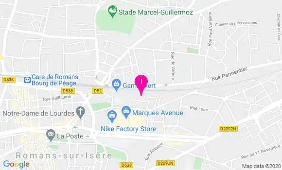 Localisation Melanie Bourrette