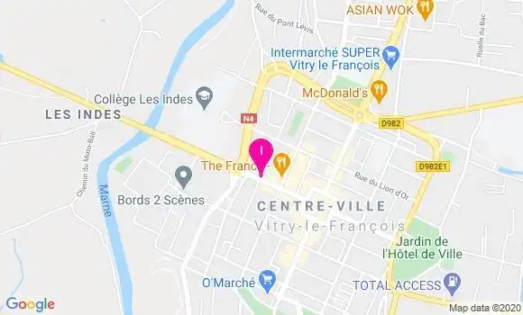 Localisation Sonia Ouriet