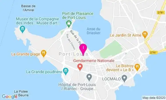 Localisation Aurore Jaffre