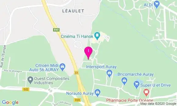 Localisation Charlene Jezo