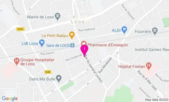 Localisation Yassine Hachem