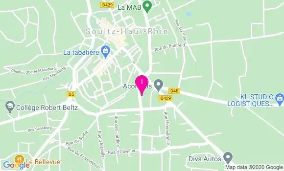 Localisation Adeline Guyot