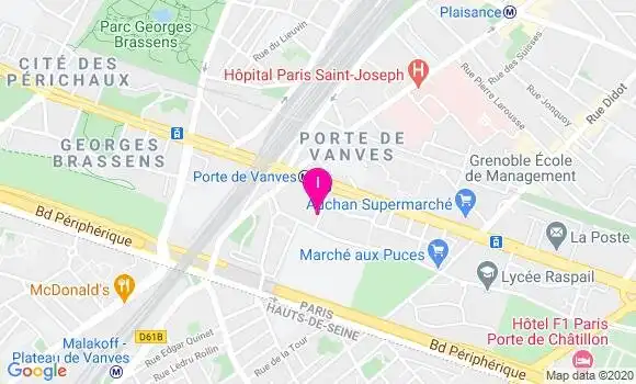 Localisation Yvette Pitroipa