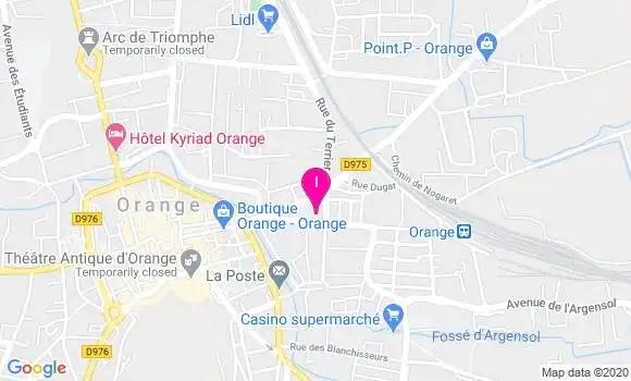 Localisation Cyrielle Pioud