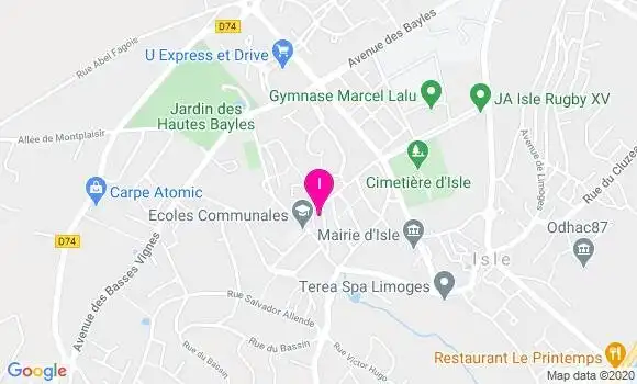 Localisation Lydia Demora