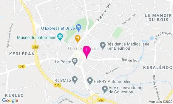 Localisation Sophie Le Bec