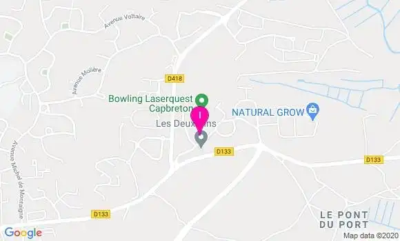 Localisation Severine Cadet