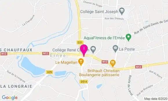 Localisation Melanie Clossais