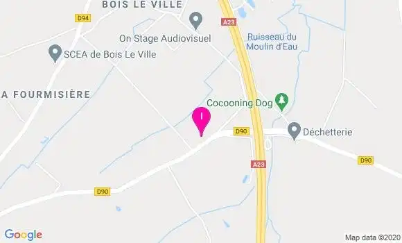 Localisation Anne Sophie Hollevoet