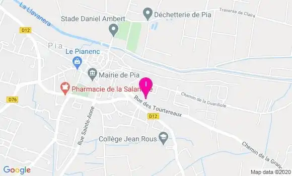 Localisation Pascaline Lacam